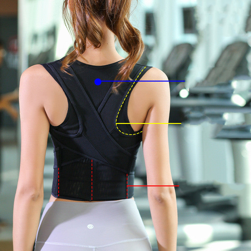Adjustable Posture Corrector Brace – Invisible Back Support