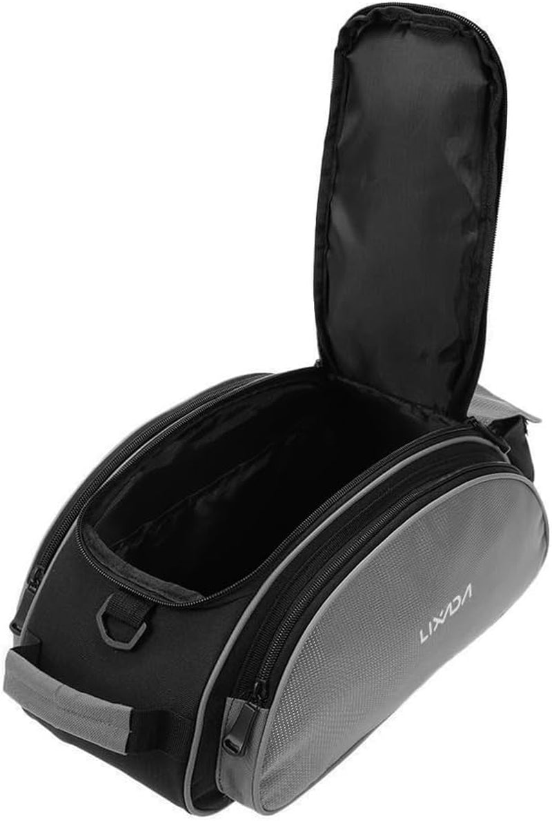 Versatile 13L Bicycle Back Pannier Bag - Perfect for Mountain Biking and Outdoor Adventures