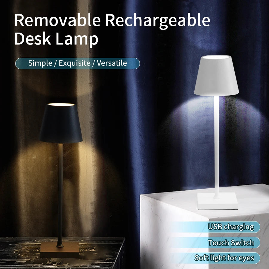 👉 “LED Desk Lamp – Rechargeable Touch Light | Wireless USB Table Lamp”