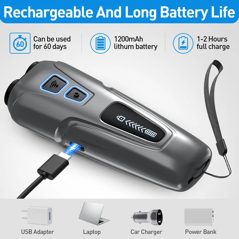 Ultrasonic Dog Repeller - High Power Deterrent Device for Bark Control & Training with LED Flashlight