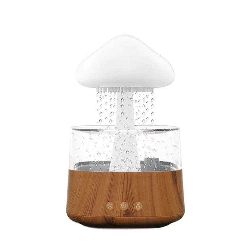 Transform Your Space with the Relax Cloud Rain Diffuser: A Colorful Ultrasonic Aromatherapy Humidifier