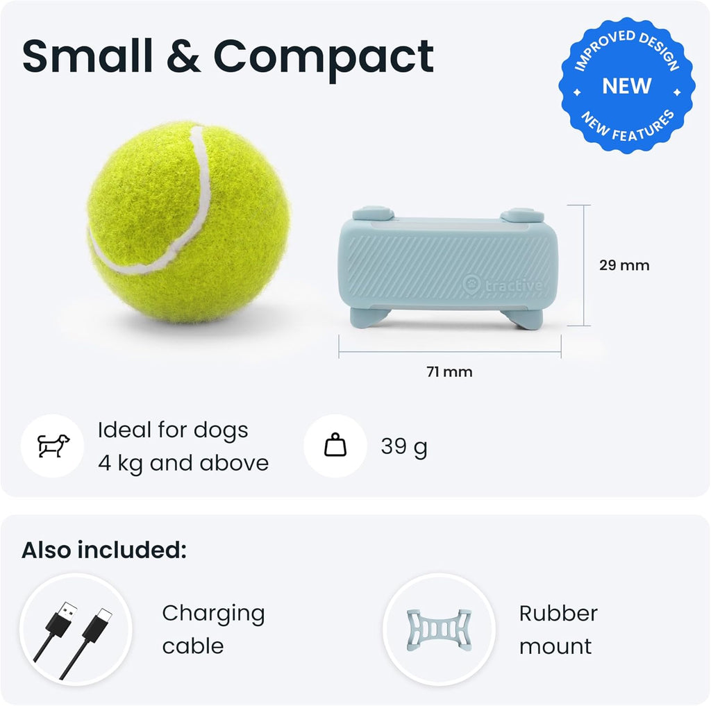 Transform Your Dog's Safety with the Advanced Smart Dog Tracker - 2025 Edition in Mint, Featuring Real-Time GPS, Health Monitoring, and Activity Alerts!