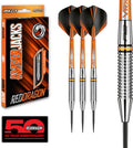 RED DRAGON Amberjack Professional DartsSet with Flights & Shafts - Precision Tungsten 80% Darts. Available in 22G, 23G, 24G, 25G, 26G, 27G, 28G, 30G