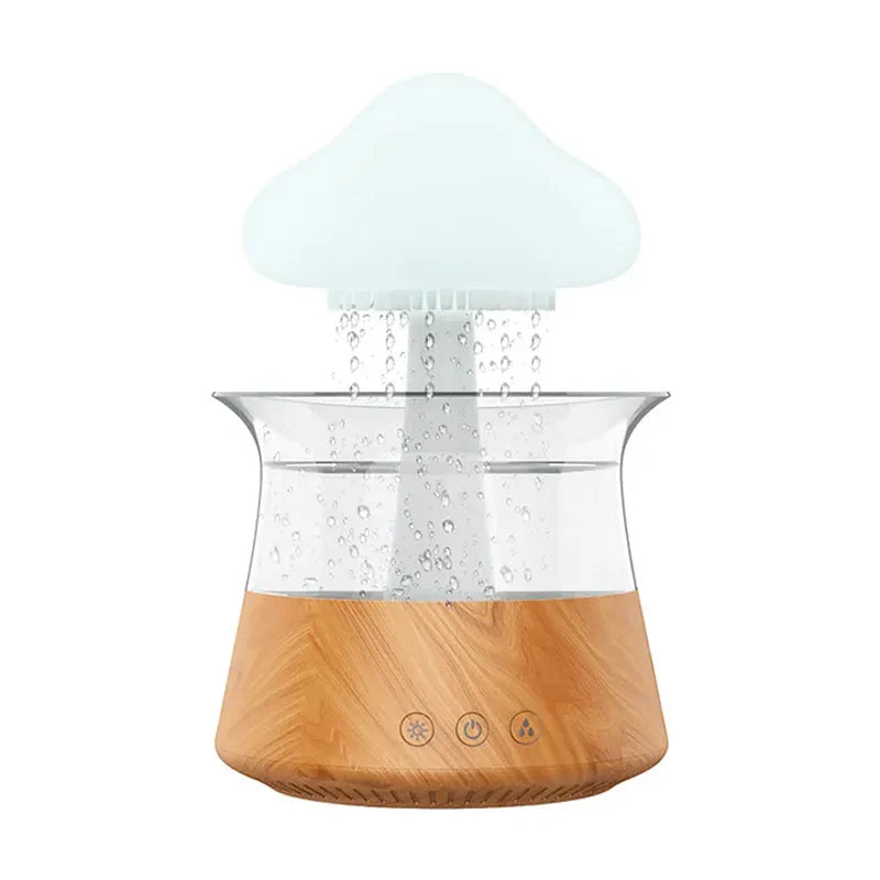 Transform Your Space with the Relax Cloud Rain Diffuser: A Colorful Ultrasonic Aromatherapy Humidifier