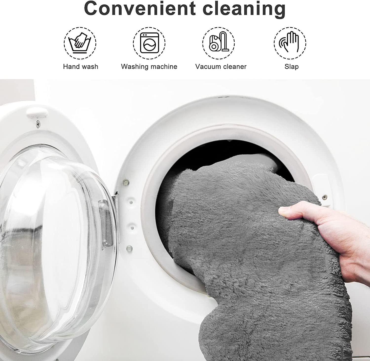 Transform Your Space with Our Luxurious 6Ft Light Grey Bean Bag Chair Cover – Perfect for Relaxation, Play, and Storage!