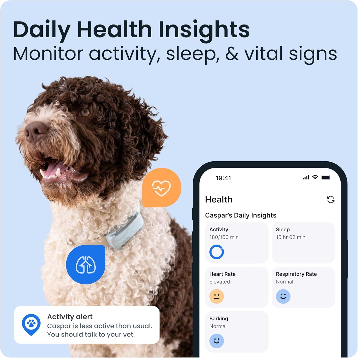 Transform Your Dog's Safety with the Advanced Smart Dog Tracker - 2025 Edition in Mint, Featuring Real-Time GPS, Health Monitoring, and Activity Alerts!