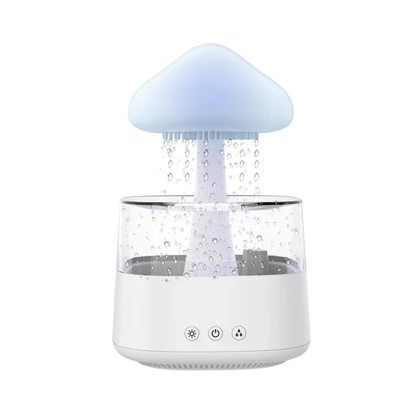 Transform Your Space with the Relax Cloud Rain Diffuser: A Colorful Ultrasonic Aromatherapy Humidifier